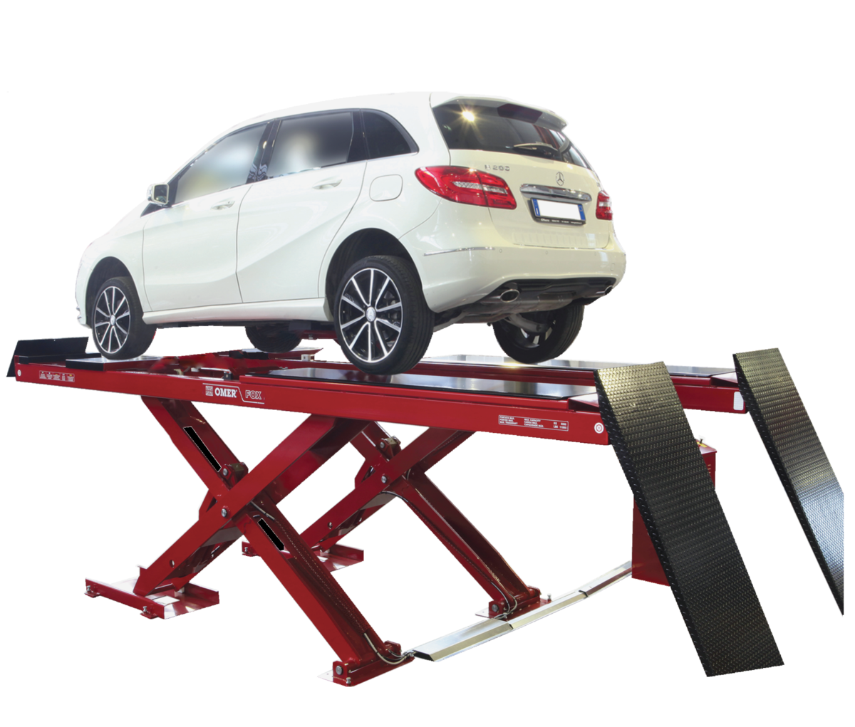 PONT-ÉLÉVATEUR D'ALIGNEMENT OMER FOX65 14 000 LBS