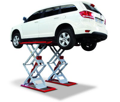 PONT-ÉLÉVATEUR CISEAU DOUBLE OMER FLY35 7 000 LBS