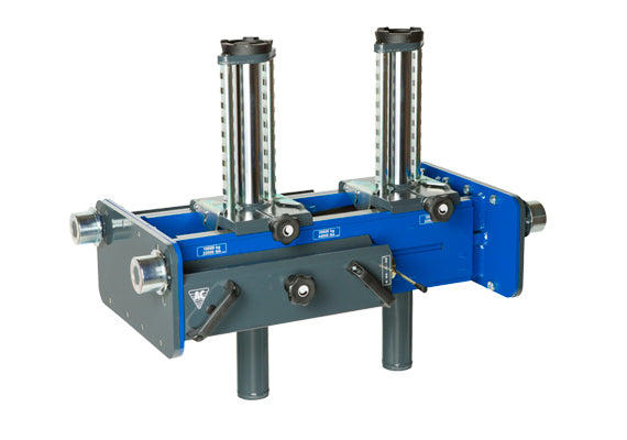 CRIC DE FOSSE À 2 VÉRINS HYDROPNEUMATIQUES AC HYDRAULIC AVEC SERRURE DE SÉCURITÉ AUTOMATIQUE GD-2M
