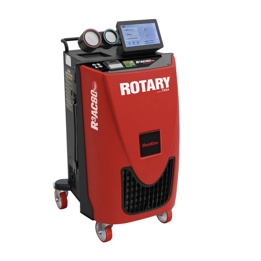 MACHINE POUR SERVICE D'AIR CLIMATISÉ ROTARY (R1234YF ET R134A)