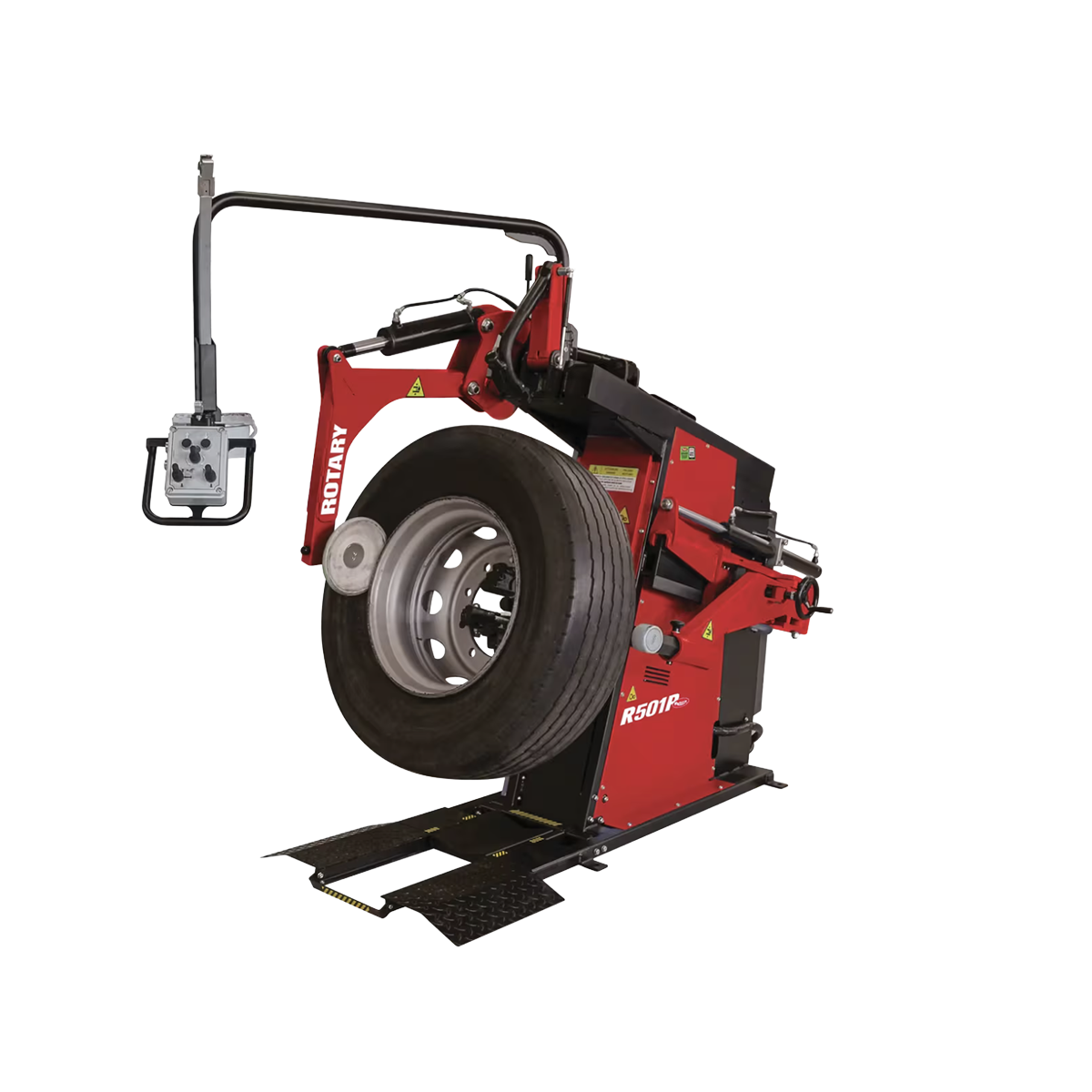 DÉMONTE-PNEUS POIDS LOURD COMPACT ET ULTRA-RAPIDE ROTARY R501PLUS