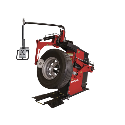 DÉMONTE-PNEUS POIDS LOURD COMPACT ET ULTRA-RAPIDE ROTARY R501PLUS