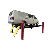 PONT-ÉLÉVATEUR DE SERVICE 4 COLONES TLS AVANT FERMÉ "FLAT DECK" - CAPACITÉ 15 000 LBS - CERTIFIÉ ALI